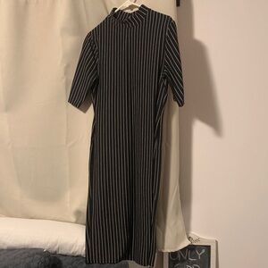 Zara Striped Bodycon Dress